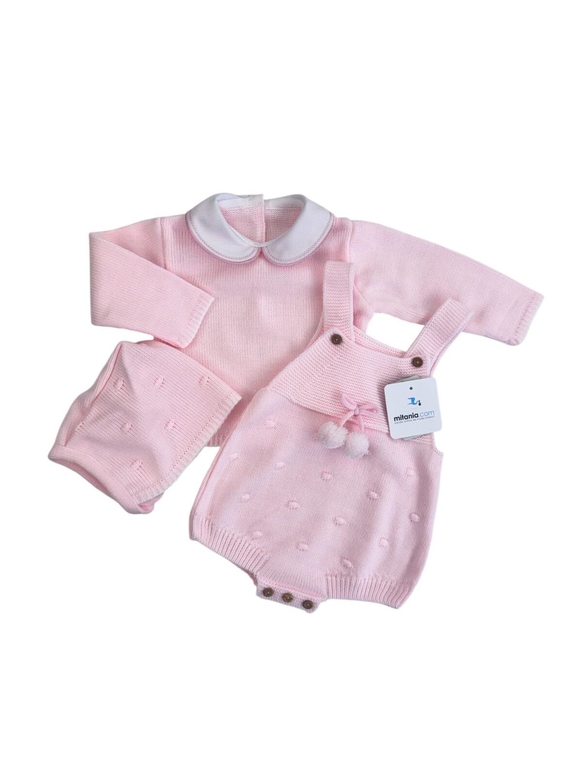 CONJUNTO DULCE ROSA (0/3meses)