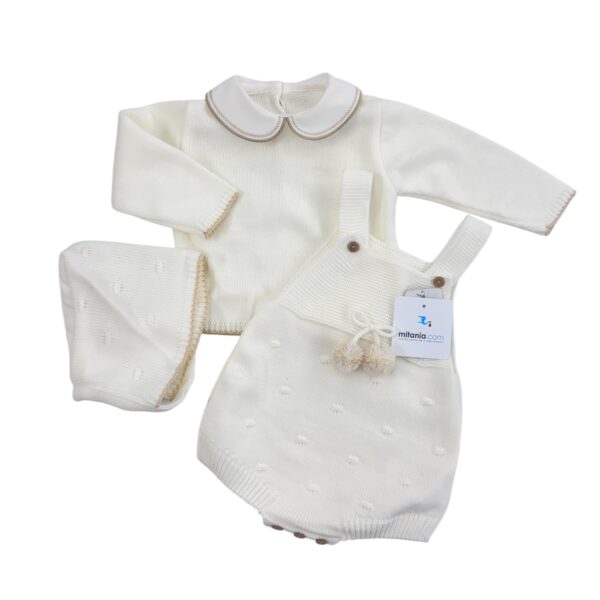 CONJUNTO DULCE BEIGE (0/3meses)