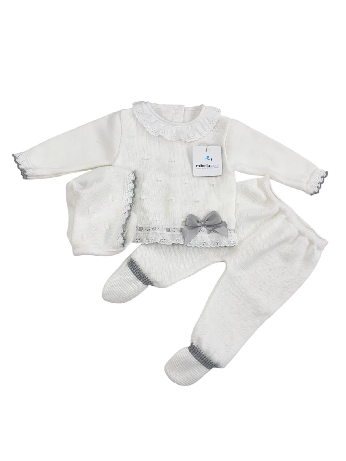 CONJUNTO BODOQUE BLANCO (0/3meses)