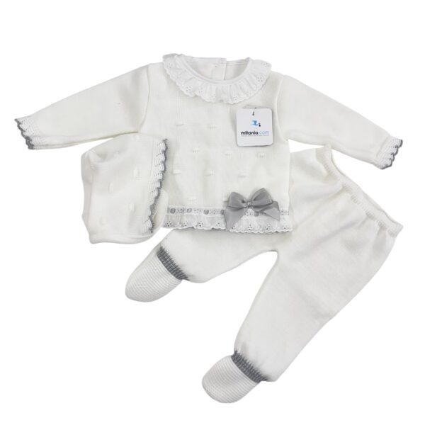 CONJUNTO BODOQUE BLANCO (0/3meses)