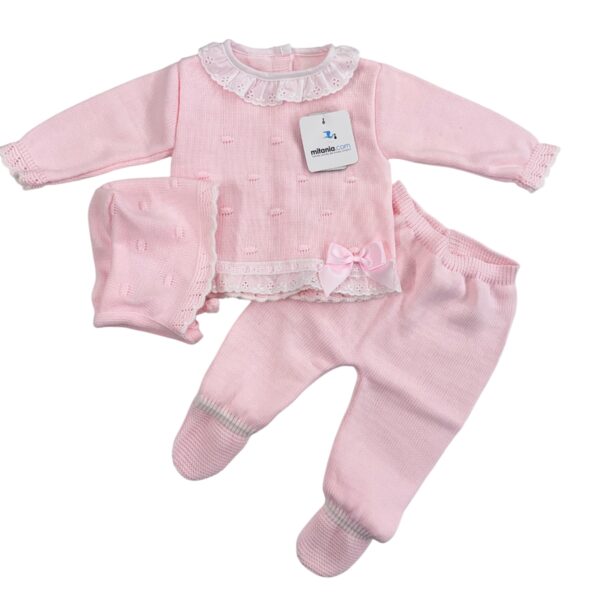 CONJUNTO BODOQUE ROSA (0/3meses)