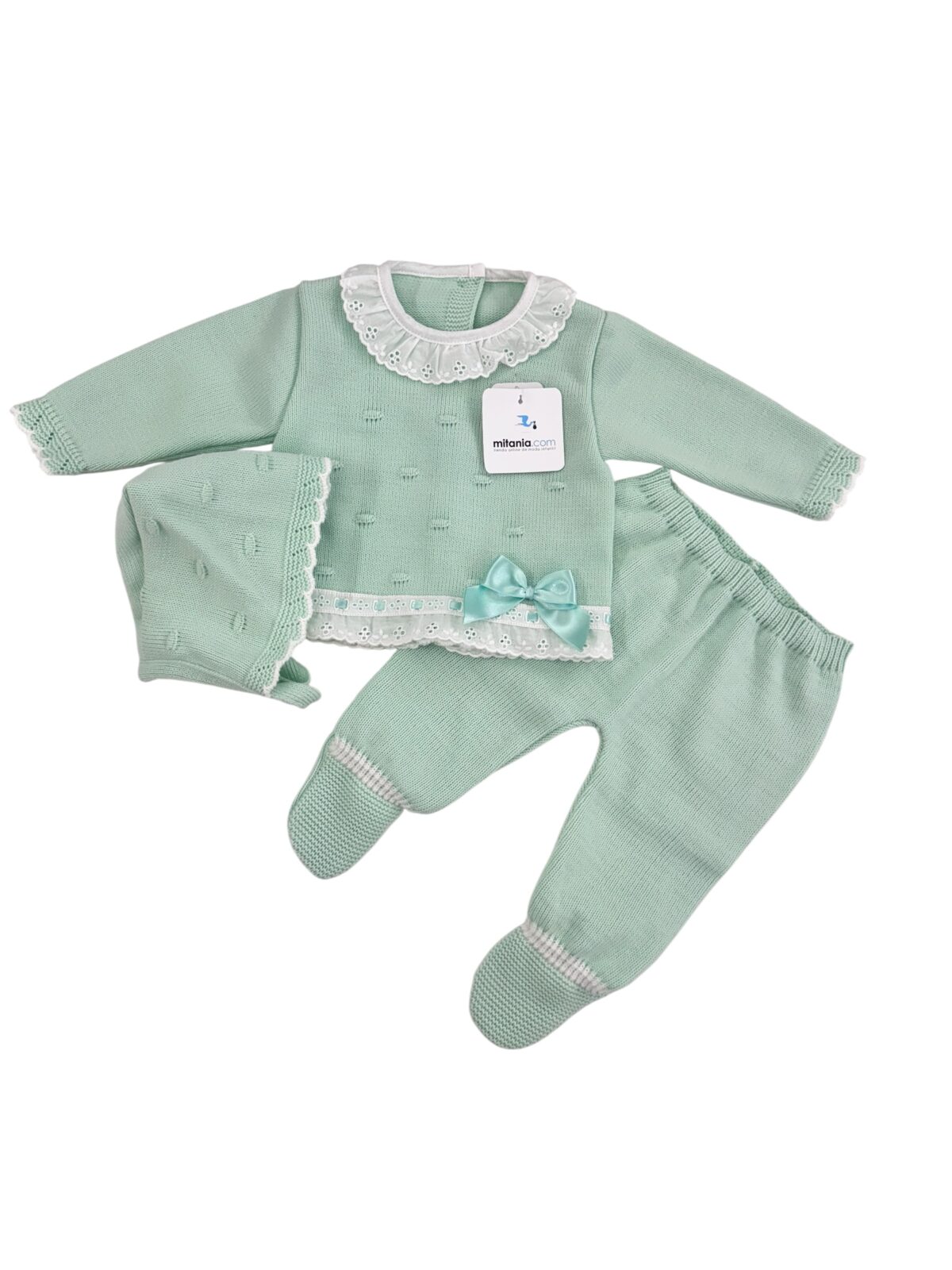 CONJUNTO BODOQUE VERDE (0/3meses)