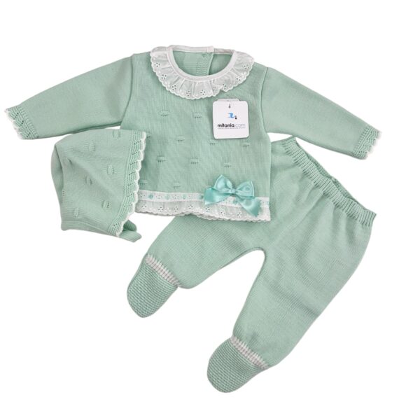 CONJUNTO BODOQUE VERDE (0/3meses)